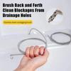 1Pcs Refrigerator Drain Hole Clog Remover Dredge Cleaning Tools Fridge Hole Brush Water Outlet Cleaner for Household Clean