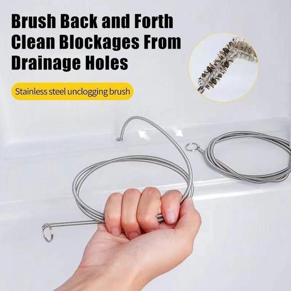 1Pcs Refrigerator Drain Hole Clog Remover Dredge Cleaning Tools Fridge Hole Brush Water Outlet Cleaner for Household Clean