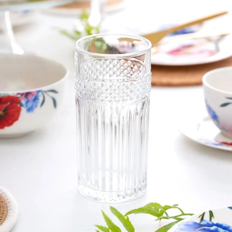 Szklanka do napojów 360 ml szklanka 15 cm przeźroczysta 1 szt Greta