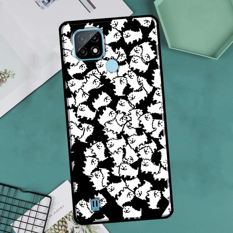Undertale Annoying Dog Case For OnePlus Nord 2 9 10 Pro 9R 10R 8T Cover For Realme GT Master Neo 2 3 8i 9i 8 Pro