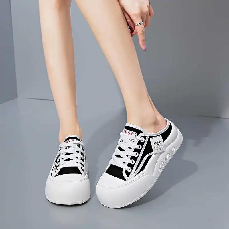 Round Foot Tennis Sole Chinese Shoes Women Running Yellow Black Sneakers Sale All Cheap Sports Classical Snaeaker Choes