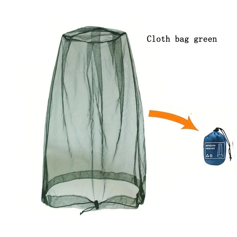 Popular Portable Detachable Head Net Hat for Outdoor Fishing, Camping, and Adventure - Mosquito and Insect Protection