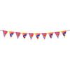 Retro 60s Birthday Party Decorations Pennant for 1960s Theme Party