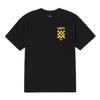 Soft Skin-Friendly Comfortable Fashion Short Sleeve T-Shirt Unisex Tops Black VN000GPNBLK1