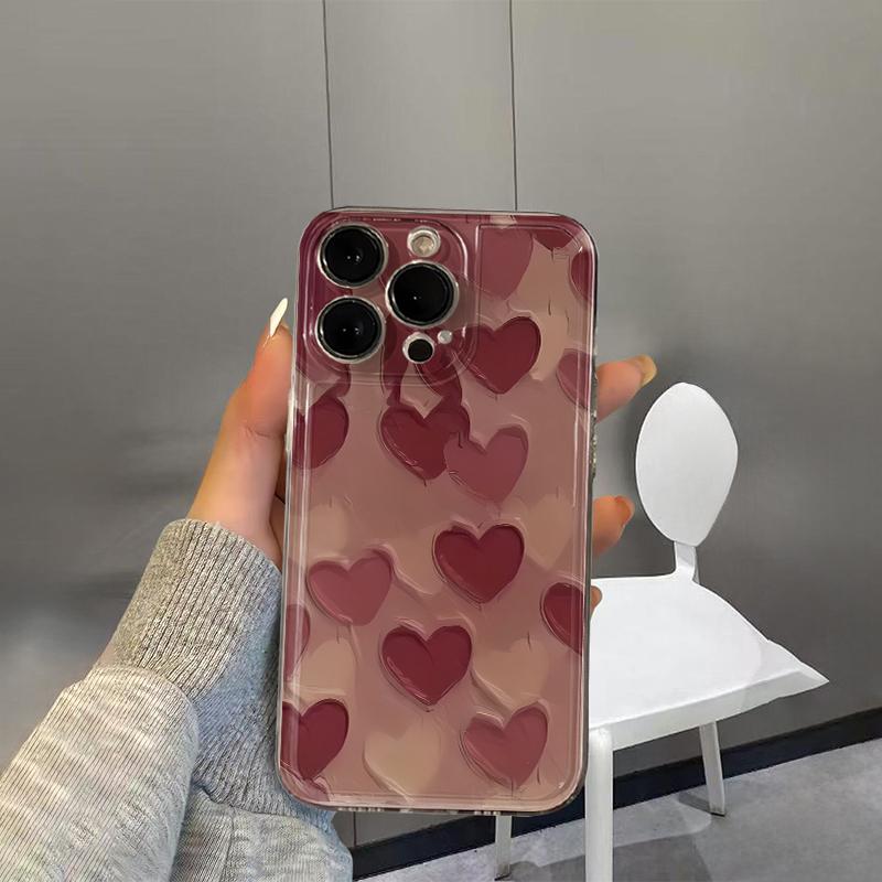 Love Phone Case For IPhone 17 16 15 14 Plus 13 12 11 Pro MAX 16E 17E 17Air Phone Cover Soft Coque Funda