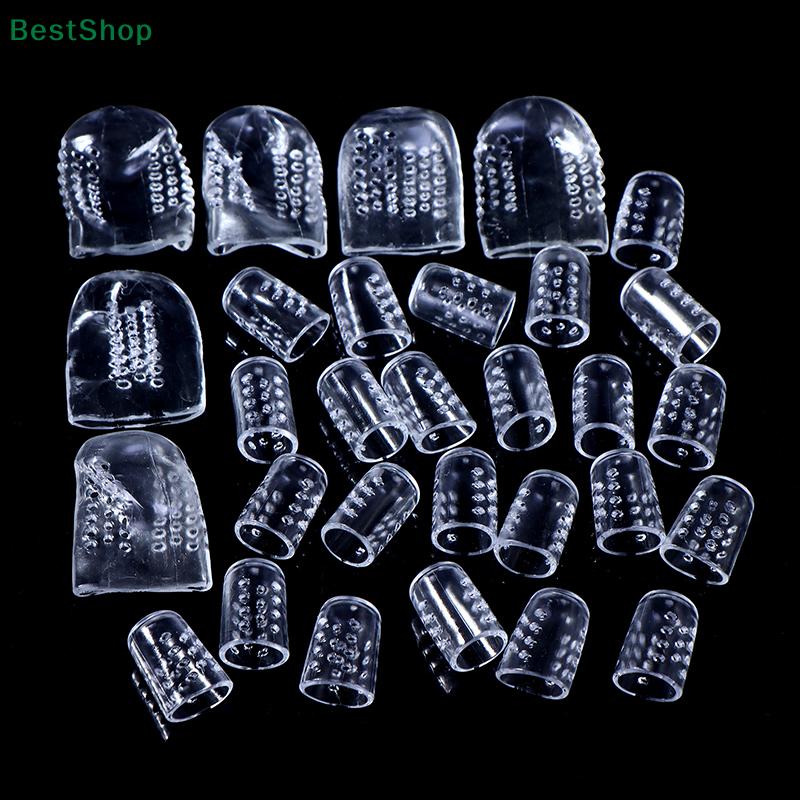 1Set Clear Silicone Toe Protectors Prevent Blisters Breathable Gel Toe Covers ComfortableElasticity Wear Resistant Toe Tube