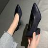 Mocassins Chaussures pour Femmes Talons Hauts Bleus Talon Bloc Élégant Mode Livraison Rapide Avec Réduction Chic et Élégant Escarpins Femme