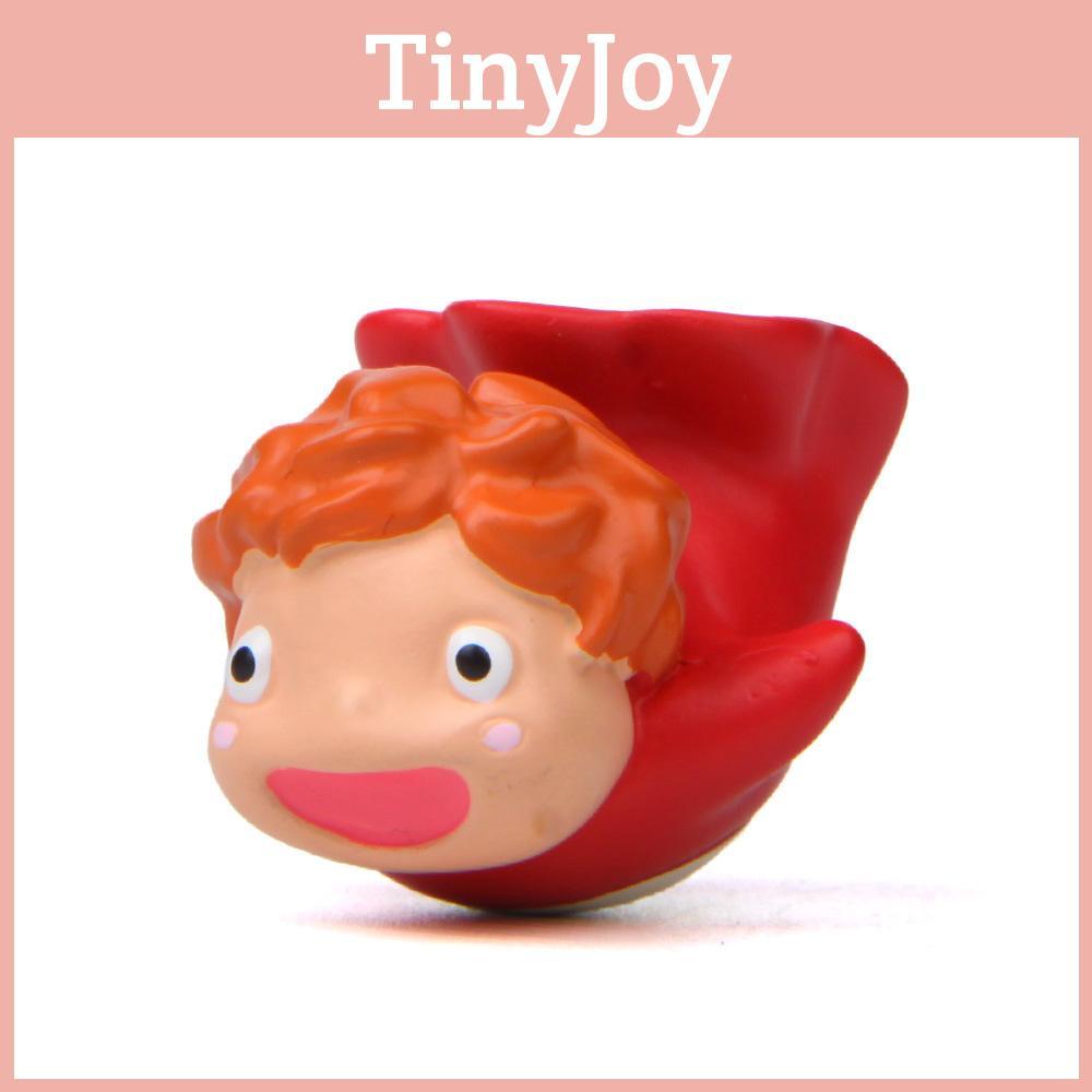 Cartoon Ponyo Goldfisch Mini Puppenmodell Ornament Für Landschaftsdekoration