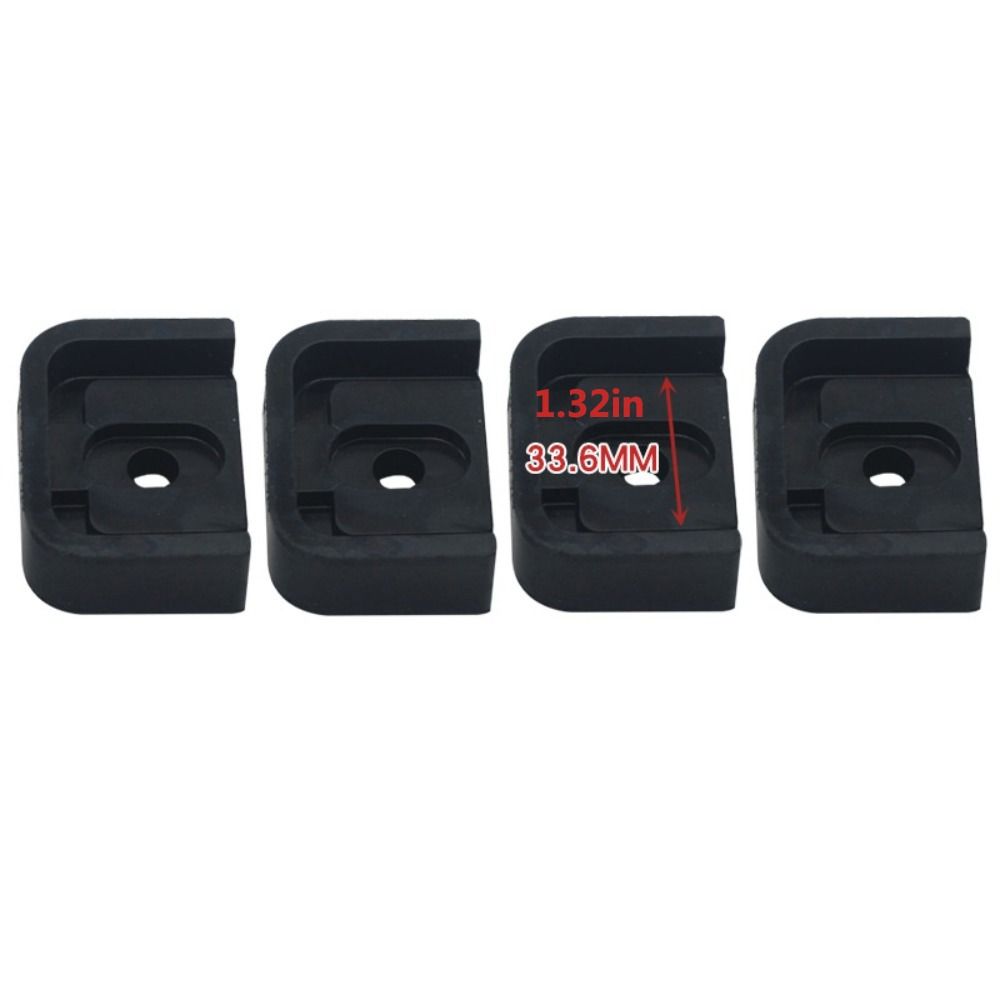 4Pcs Rubber Air Conditioning Rubber Mount Shock Pads Vibration Damping Pad Anti Vibration Pad  Roofs