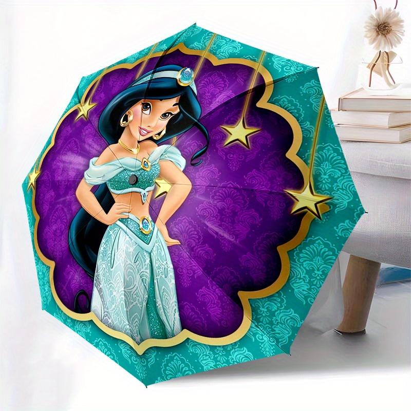 1pc Jasmine, Arabian Themed High-quality Umbrella,Automatic Opening and Closing Umbrella,Multi-functional Umbrella G0811206