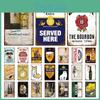 Beer Wine Brand Retro Malibu Metal Poster Whiskey Plaque Vintage Tin Sign Wall For Pub Club Bar Man Cave Decorative Plates De