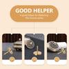 HEALLILY Incense Ash Tool, Incense Burner Powder Press, Seal Stick Shovel, Brass Incense Ash Presser, Incense Burner Accessory, 5cm