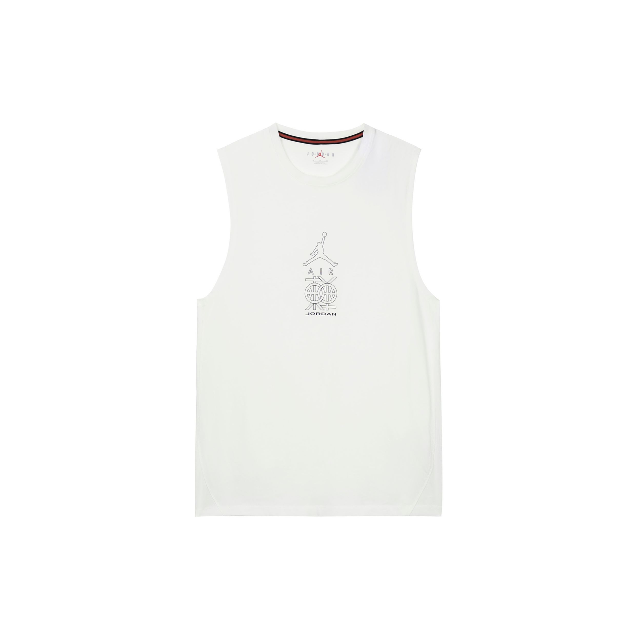 

Тренировочная майка без рукавов Jordan Dongdan с логотипом, мужские топы белого цвета DV6277-133 S