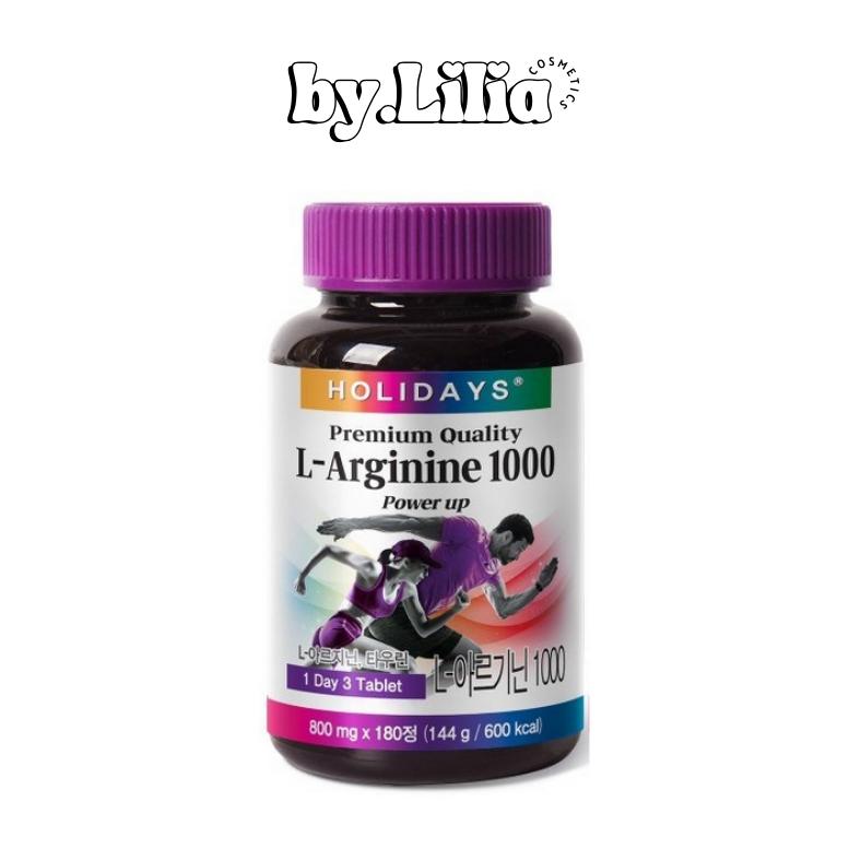 

Holidays L-Arginine 1000 Supplement