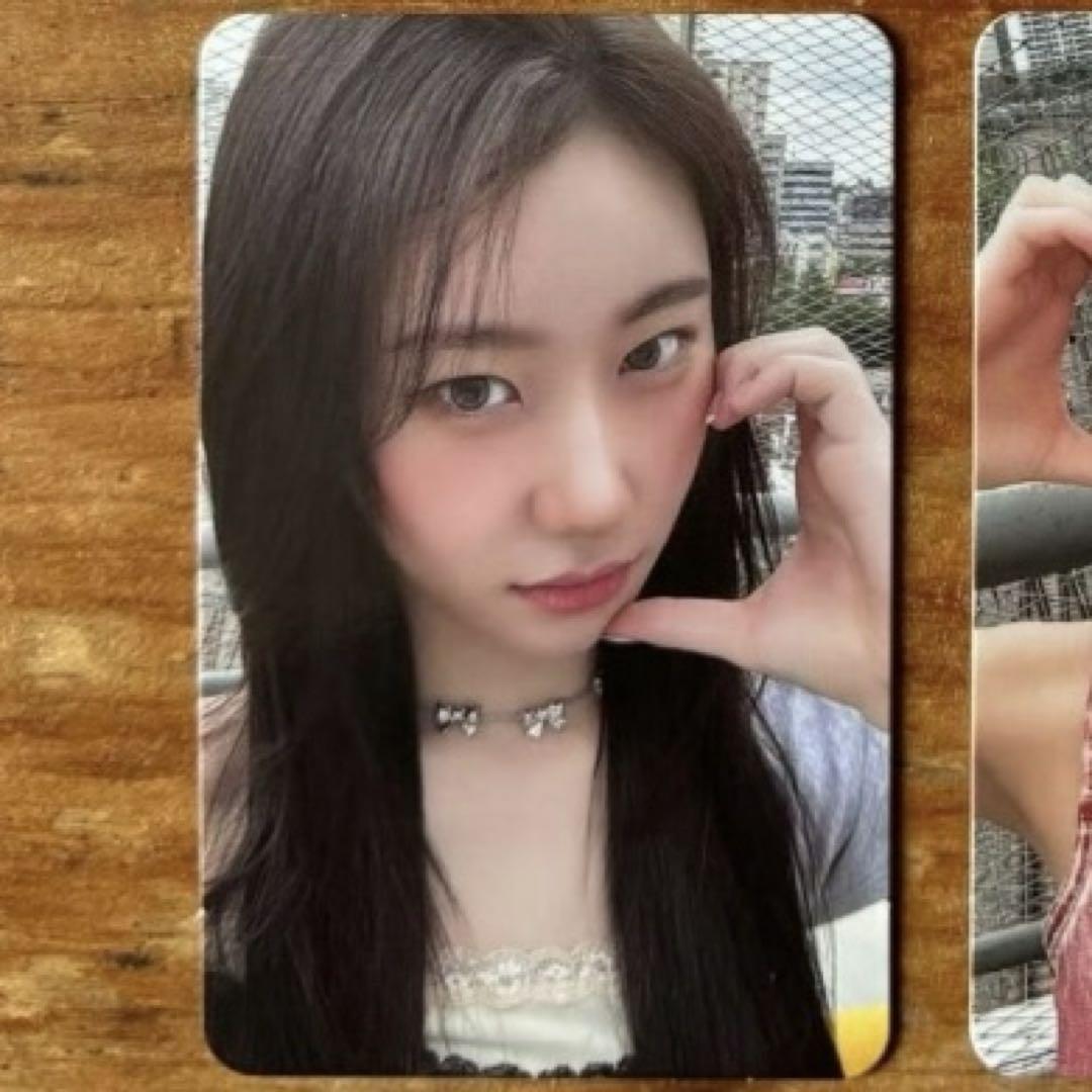 

[USED] ITZY Chaeryun GOLD TARGET US Limited Double-Sided Trading Card