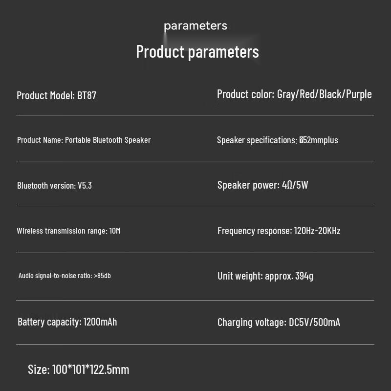 Newman BT33 Portable Outdoor Bluetooth Speaker