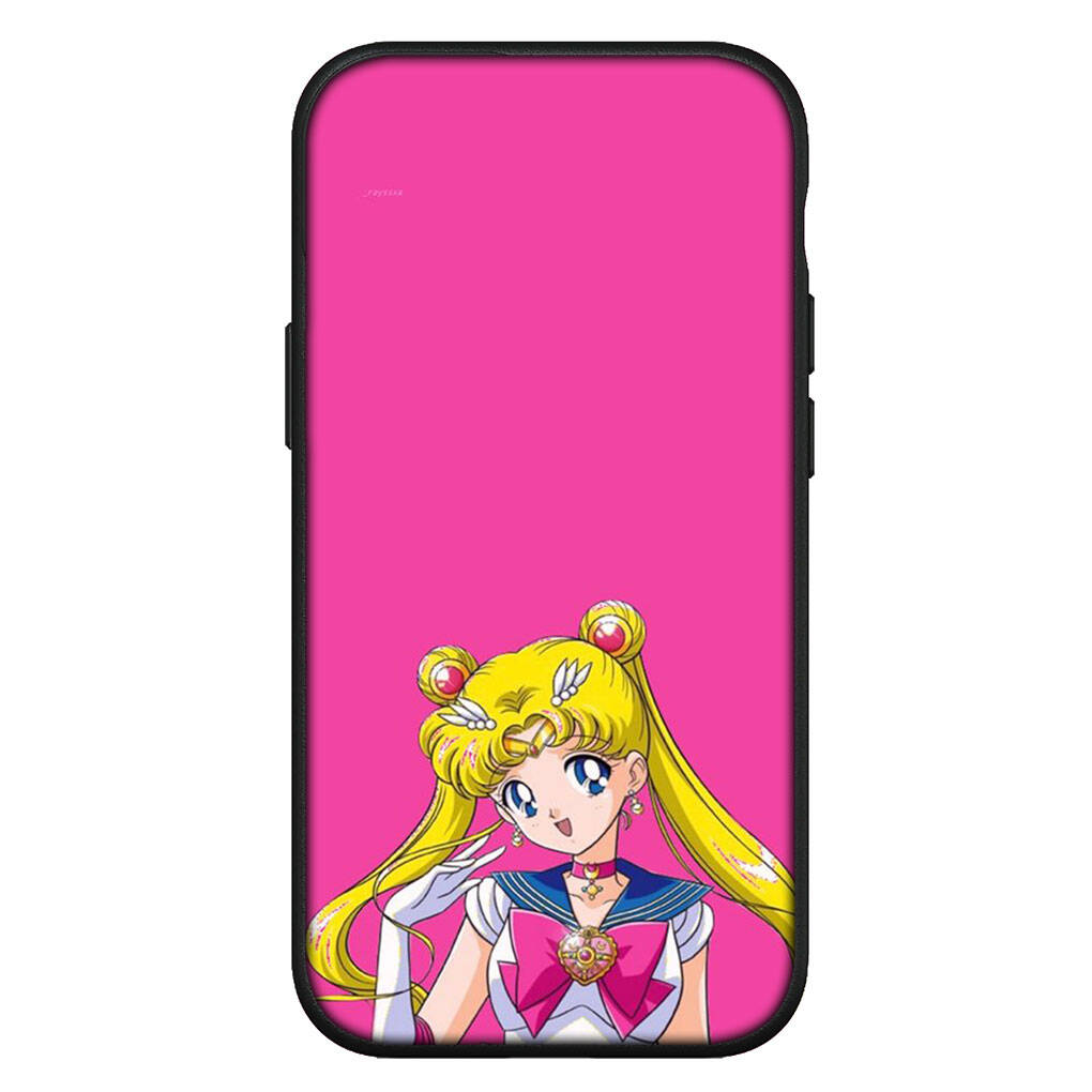 Cover for iPhone 17 16 15 Xiaomi Poco Redmi Note 14 13 12 11 Pro Max 9 16e Samsung Galaxy S25 S24 S23 OPPO Huawei Sailor Cartoon Moon Phone Case