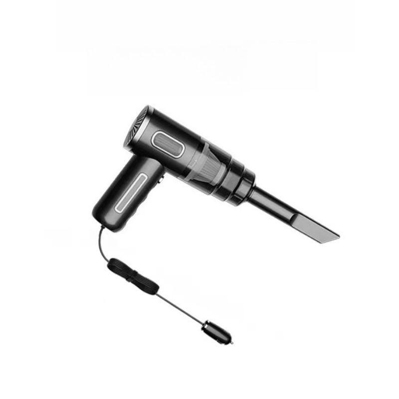 Portable 12V Car Vacuum Cleaner with Flat-billed Bird Nozzle