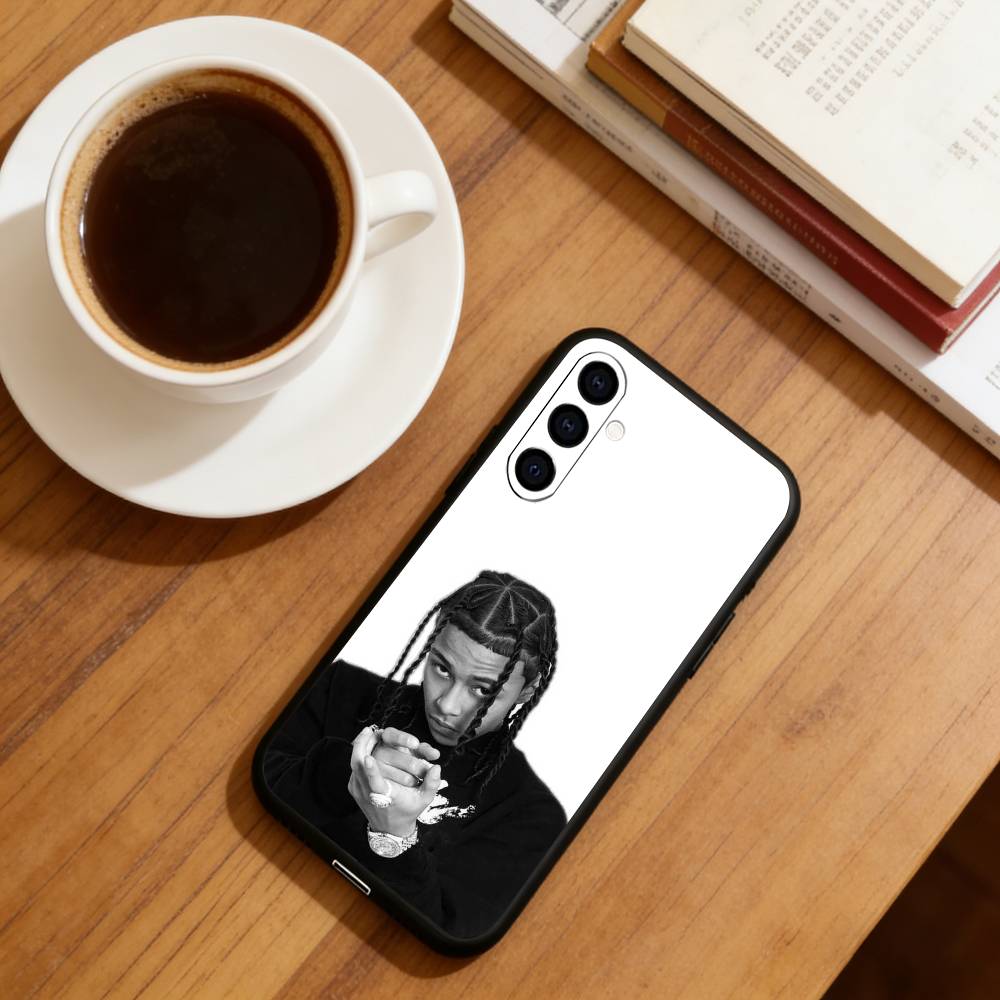 DD O-Osama Rapper Phone Case Black Silicone Soft For Samsung Galaxy A73,A72,A71,A70,A53,A52,A51