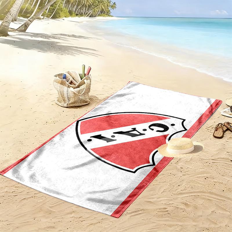 Club Atletico Independiente Print Beach Towel, Large Soft Quick Dry Towel for Beach Camping Swimming