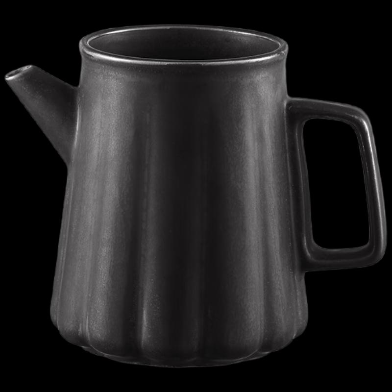 Hero Flower Face Ceramic Pour-Over Coffee Server Set, 450ml