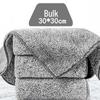 Cationic Coral Fleece Kitchen Cleaning Cloths: Multi-use Dish & Table Wiping, Scouring Pad for Dry/Wet Cleaning