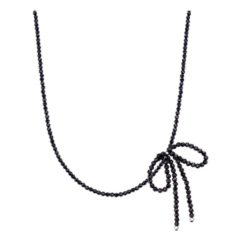 

J.ESTINA STELLA Ribbon Black Bead Necklace (JJLJNZ4BF390BR400) single type