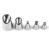 5Pcs Petal Stainless Steel Icing Piping Nozzle Cream Tips Cake Cream Pastry Tool