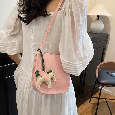 Premium Sense Nischentasche Damen Sommer 2025 neu vielseitige Schulter-Umhängetasche Bucket Bag