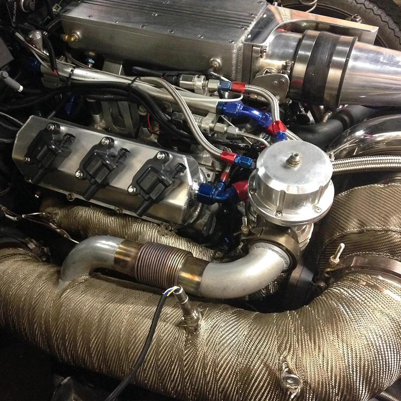 WLR RACING - 10M Premium Exhaust Heat Wrap Manifold Wrap Titanium Lava Fiber Thermal Heat Wrap + 4 pcs Ties WLR1910T