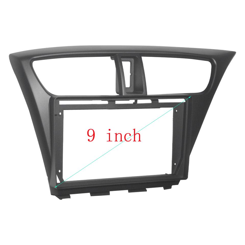 Rama Fascii Radio Auto Pentru Honda Civic 9 FK 2011-2017 European 9 inch Panou Stereo Cablaj Adaptor Cablu Alimentare Decodor Canbus