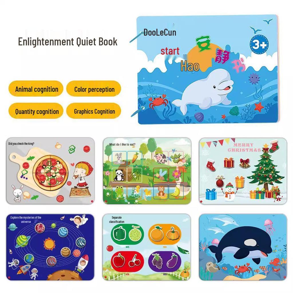 Exclusive Newcomer Offer: Tearable Baby Cloth Book - Early Education Toy with Free Shipping!