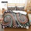 Glass Ball Duvet Cover Set Microfiber Colored Transparent Marbles Bedding Set Childhood Toys for Kid Teen Queen King Quilt Cover