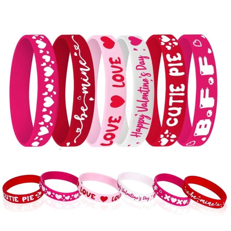 Fun Party Gifts and School Supplies Silicone Wrist Jewelry Gift for Couples