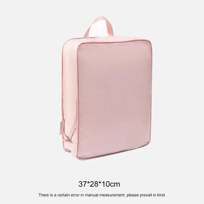 Compression Storage Bag Expansion Waterproof Travel Portable Handheld Clothes Separation Storage Bag