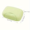 3-Pack Portable Travel Soap Case Holder Creative Sealed Soap Dish Large Capacity Plastic Soap Box with Lid - Assorted Colors