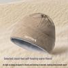 Windproof Velvet-Lined Winter Knitted Beanie with Ear Protection