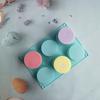 Cake Mold Food Grade Easy Release Reusable 6 Cavity Column Ice-cream Jelly Pudding Soap Mould Kitchen Tools