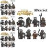 Kt1033 Magic Lord Mini Figure Series Powerful Orc Xp254-261 Children's Educational Building Toy