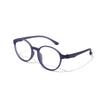 Ultraligh Fashion Flexible No Screws  Eyewear Big Size Retro Round Optical Anti Blue Light Men Women Eyeglasses Frame 66016