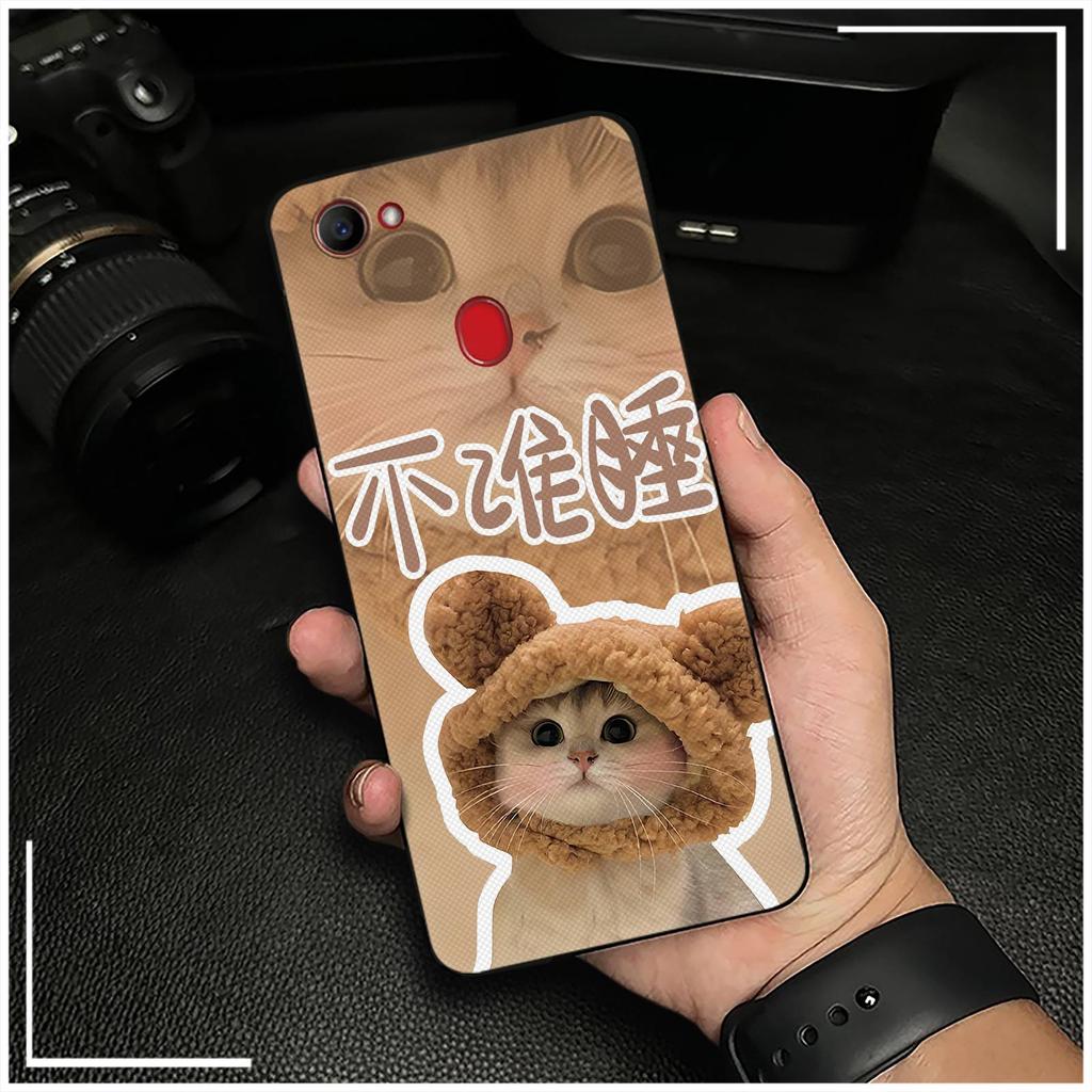 Silicone Cute Phone Case For OPPO F7 Waterproof Fashion Design Full wrap Protective Couple Dirt-resistant Anti-dust TPU