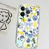 Meereslandschaft Wein Zitrone Handyhülle Für Iphone 17 16 15 11 13 14 Pro Max 7 8 Plus X Xr Xs Max Se2020 12mini Transparente Hülle