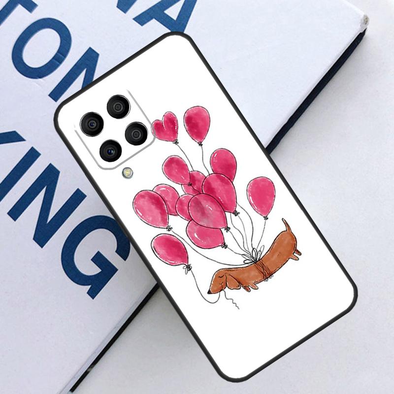 

Cute Dachshund Dog For Samsung Galaxy M16 M06 M33 M13 M35 M53 M11 M21 M31 M55 M15 M14 M34 M54 M12 M32 M52 Case Samsung M11