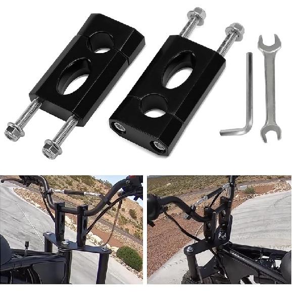 7/8" Handlebar Risers - 7/8" 22 Mm Handlebar Mount Clamp Risers For Coleman Bt200X Ct200 SSR125 Razor MX350 MX650 Dirt Pit Bike 50Cc 70Cc 90Cc 110Cc