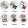 Fashion Shiny Metal Shoe Clips Rhinestones Crystal Charm Buckle Removable Bride Shoes Decoration High Heel