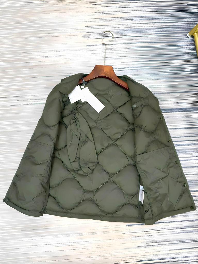 Men's Down V-Neck Sleeveless Vest - 2025 Autumn/Winter White Duck Down Gilet