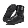 Comfortable, Wear-Resistant Motorcycle Riding Boots with Track-Level Protection