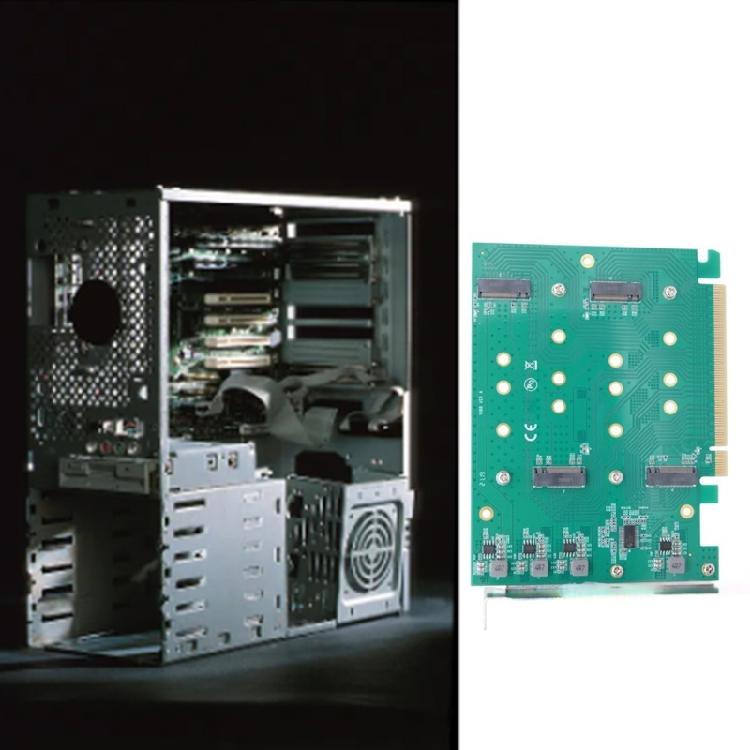 Fast Speed PCIe4.0 Adapters Card Supports X16/x8 Slots For PC Builders And IT Specialists