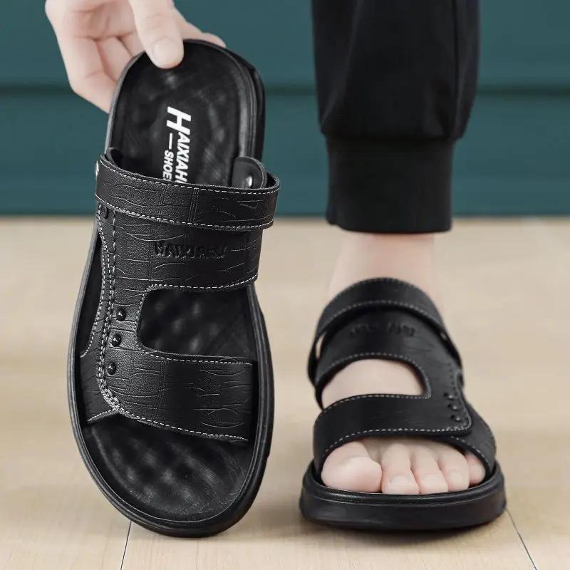 

Fashion Rubber Shoes for Men Beach Stylish Summer 2025 Breathable Wholesale on Offer Original New Design Styles Fashion Buy Man Sandals 44