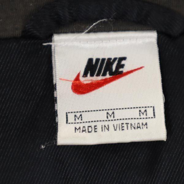 Nike 90s 00s White Tag Old Half Zip Nylon Jacket M Logo Embroidery Women Used